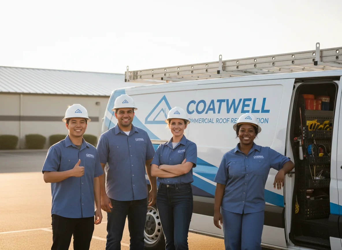 Commercial roof coating company in Hammond, WI
